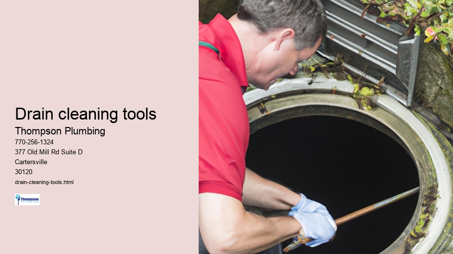 Drain cleaning tools