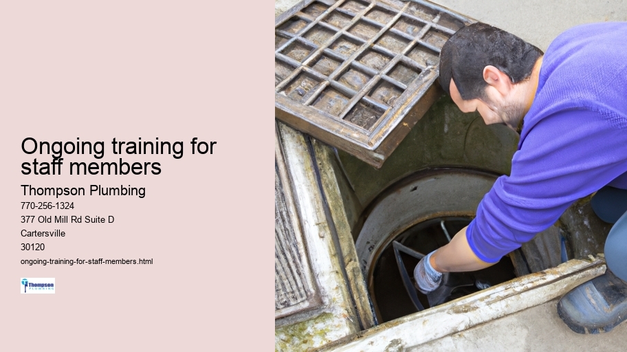 Ongoing training for staff members